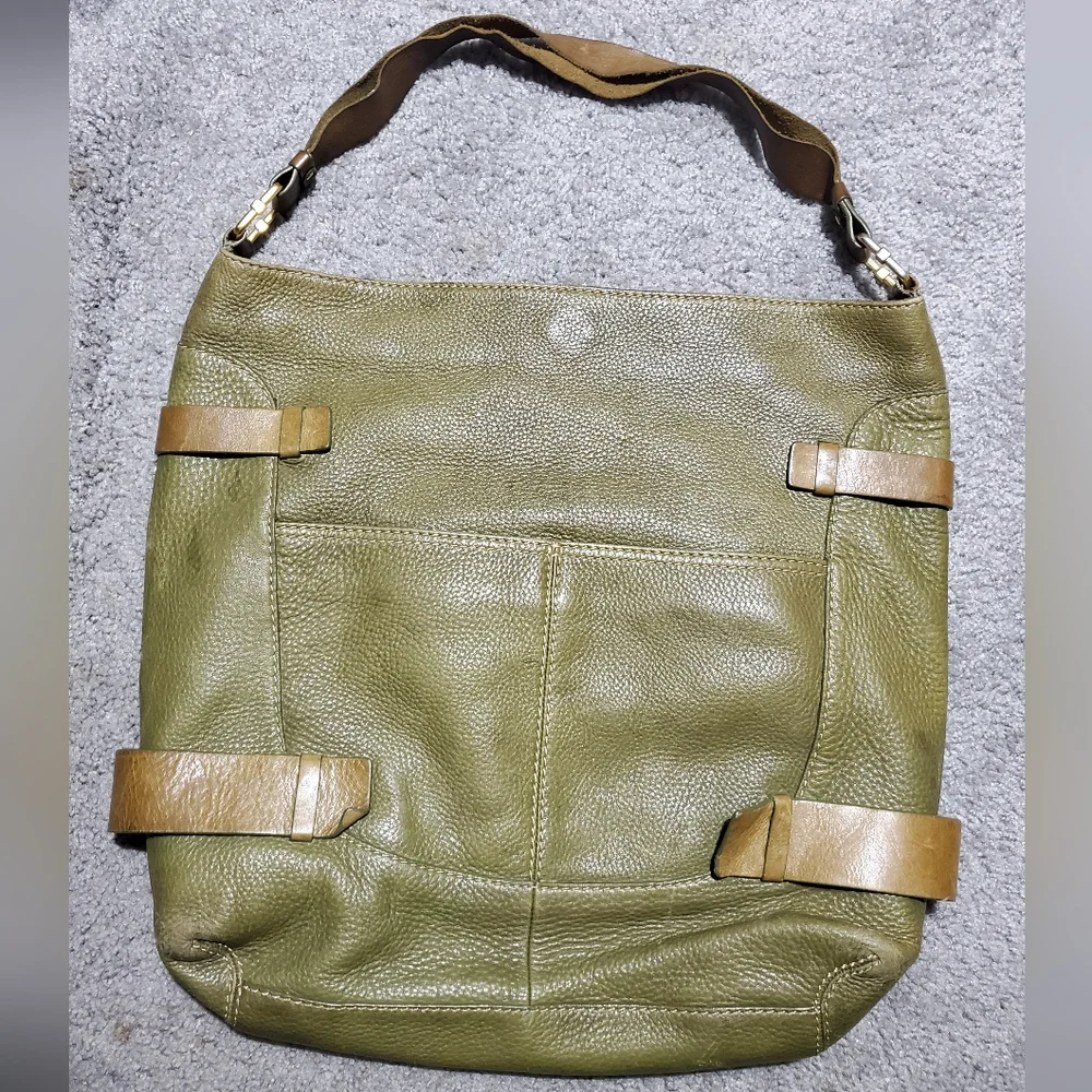 Michael Kors Green Leather Tote